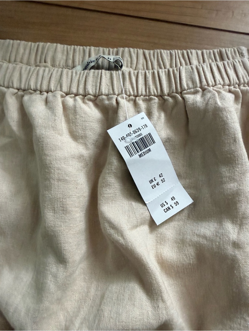 Abercrombie & Fitch Beige Two-Piece Skirt Set - Picture 7 of 8
